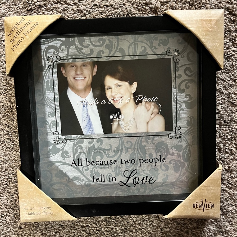 All Because 2 People Fell in Love Frame 4x6